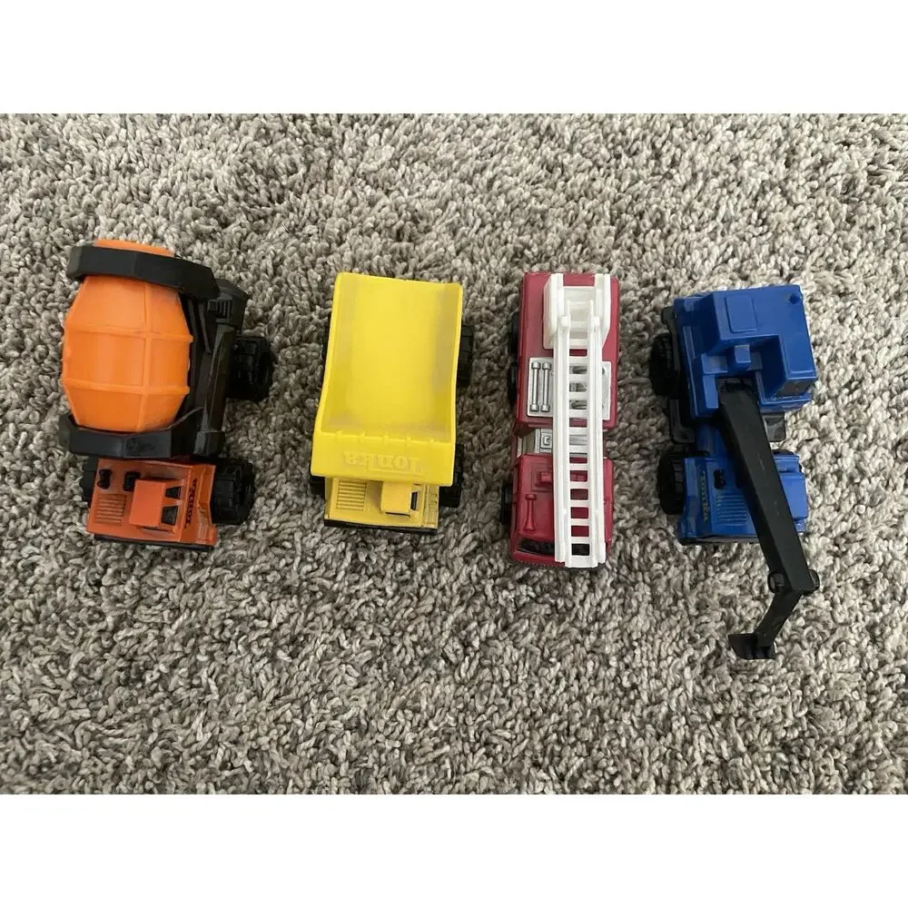 Vintage Tonka Trucks Metal Plastic McDonald’s 1992 Lot Of 4